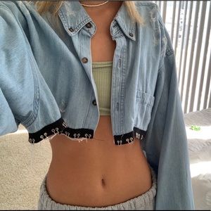 LF cropped Jean jacket